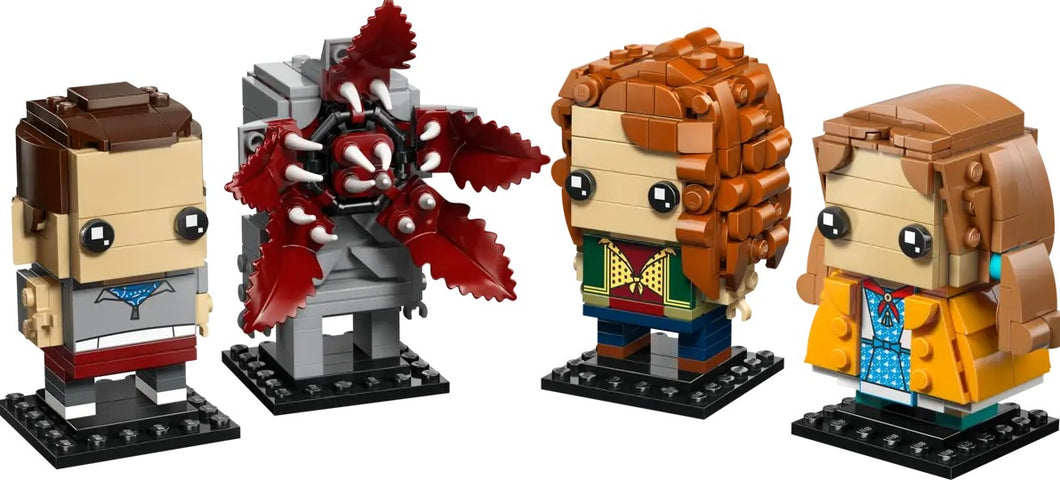 LEGO® Brickheadz™ Stranger Things: Eleven, Max, Demogorgon and