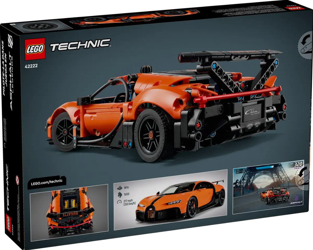 LEGO® Technic™ Bugatti Chiron Pur Sport Hypercar - 42222