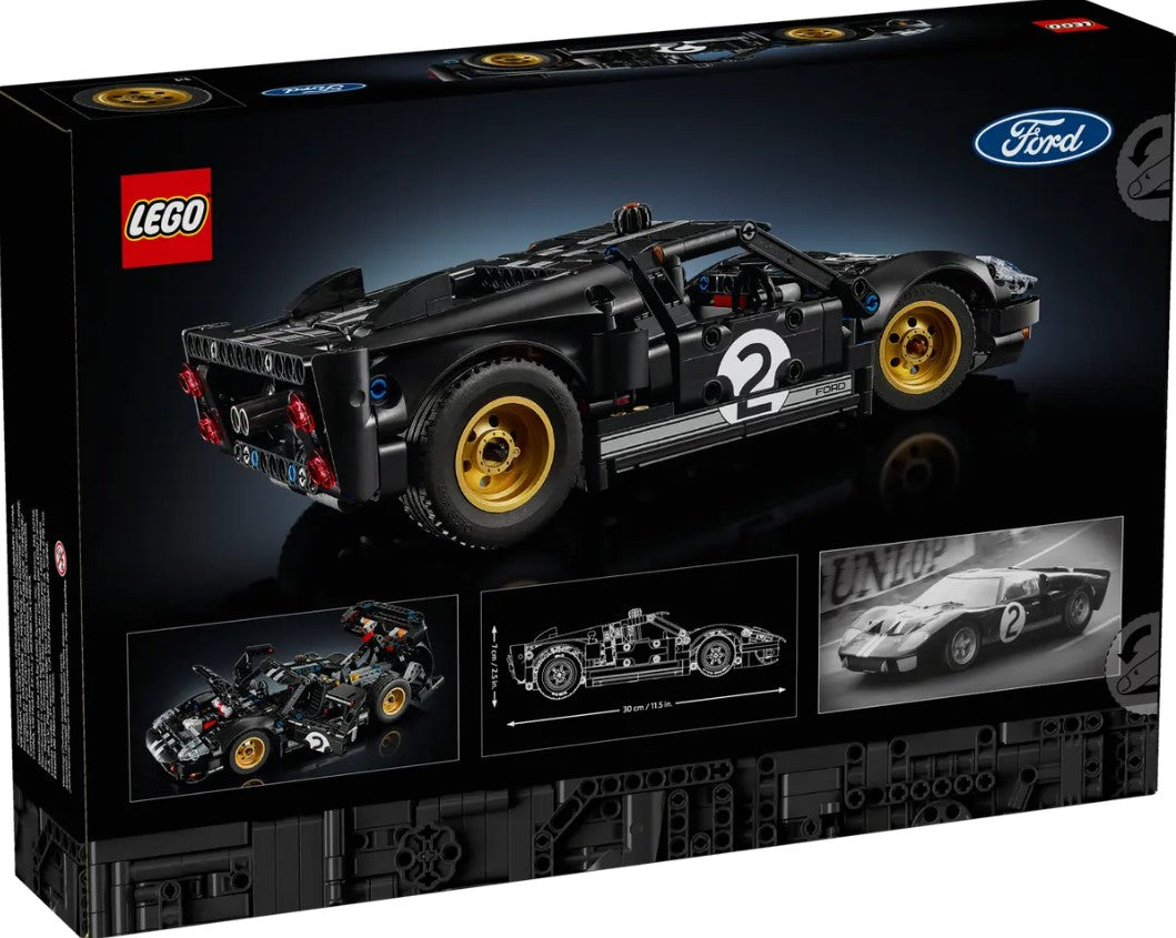 LEGO® Technic™ 1966 Ford GT40 MKII Race Car – 42223 – LEGOLAND New