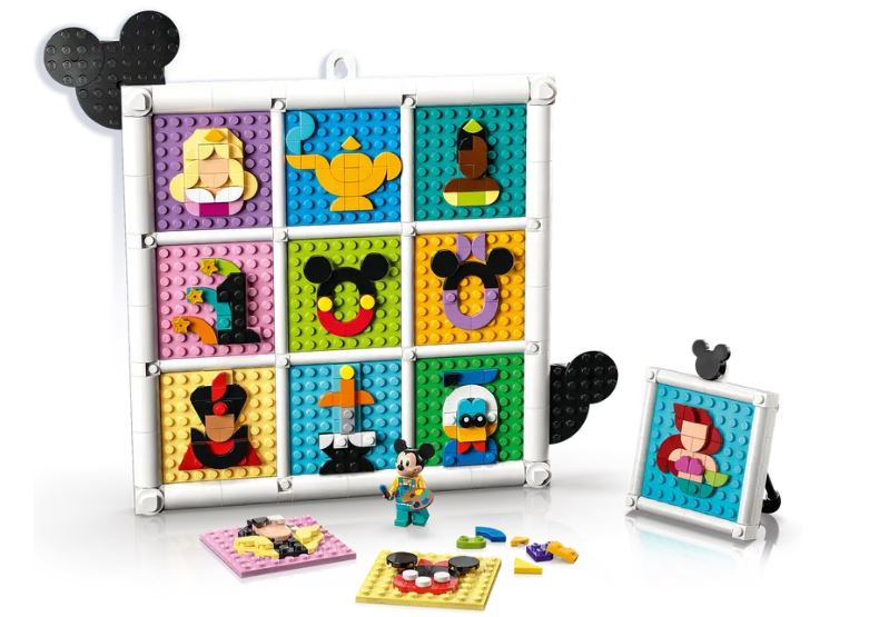  Lego Disney 100 Disney Villains Icon 43227 Toy Block