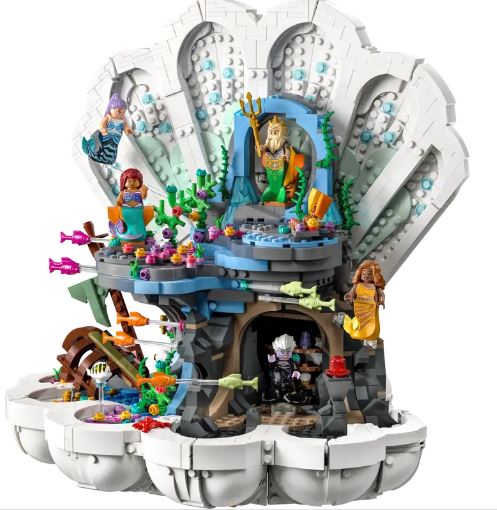 LEGO Disney The Little Mermaid Royal Clamshell • Set 43225