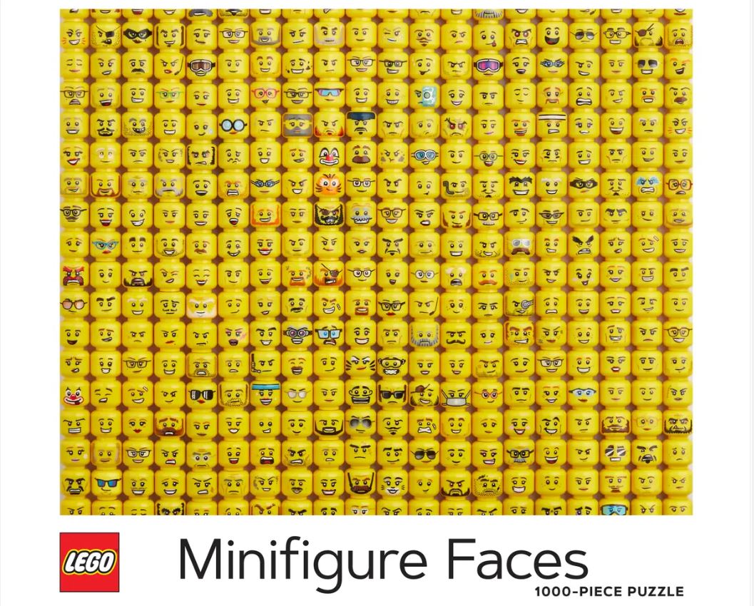 LEGO® Minifigure Faces 1,000 Piece Puzzle – 5007070