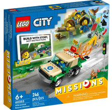 Load image into Gallery viewer, LEGO® Wild Animal Rescue Missions - 60353
