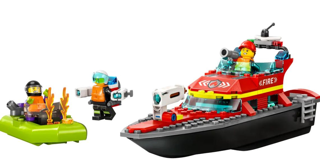 LEGO® City Fire Rescue Boat - 60373