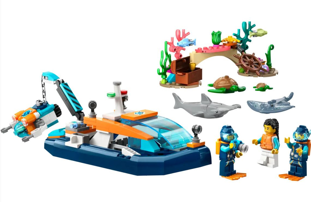 LEGO® City Explorer Diving Boat - 60377
