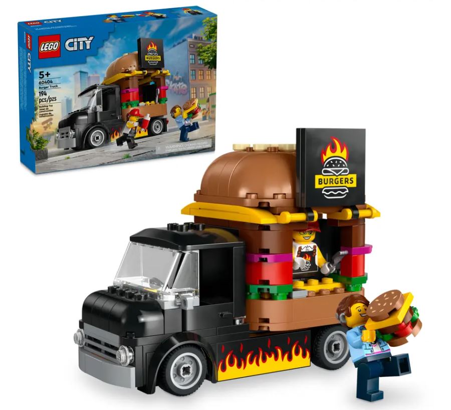 Lego monster best sale hamburger truck