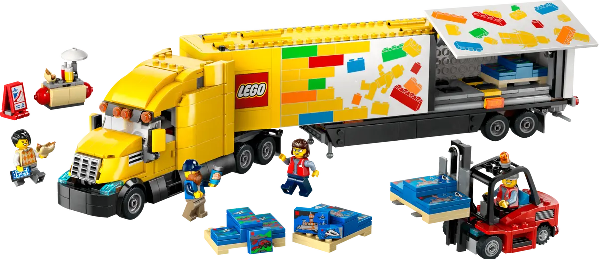 LEGO City Yellow Delivery Truck 60440