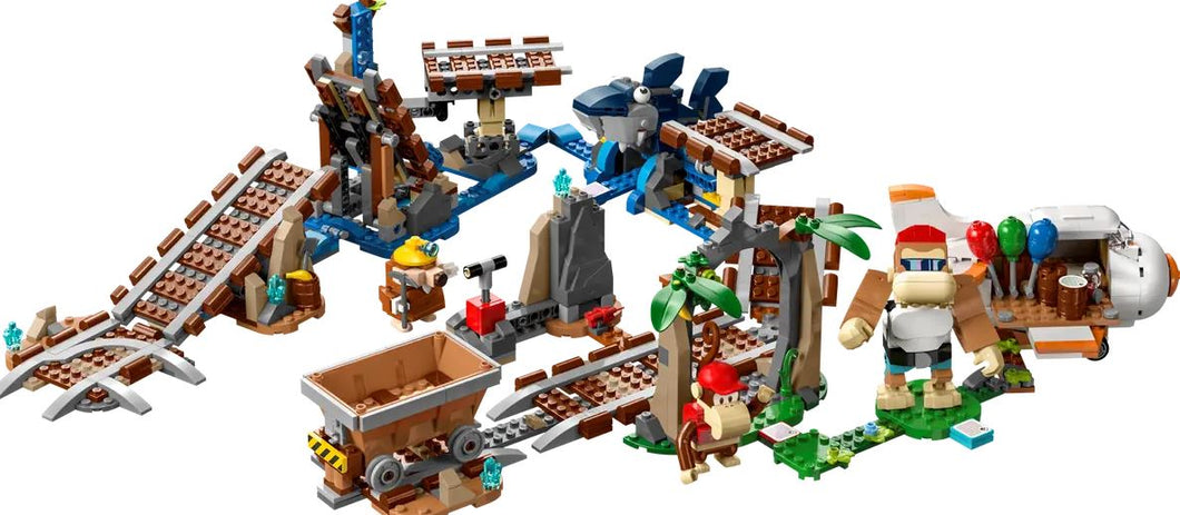 LEGO® Super Mario™ Diddy Kong’s Mine Cart Ride Expansion Set – 71425