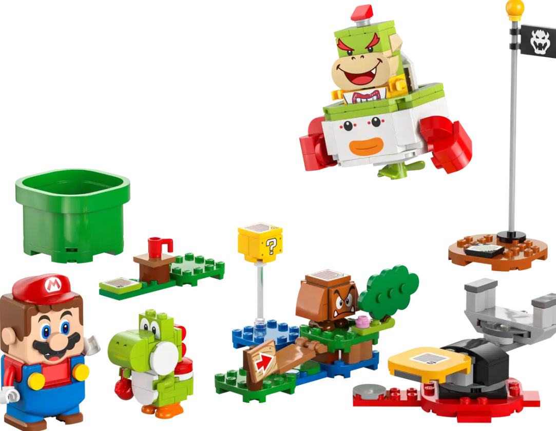 Luigi Lego Mario Classic Adventures With Luigi Starter Course