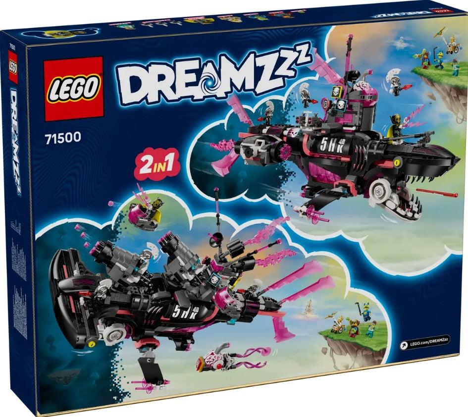 LEGO® DREAMZzz™ Nightmare Shark Submarine – 71500 – LEGOLAND New