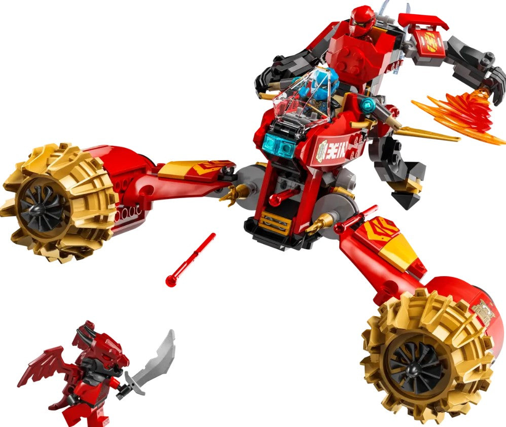 LEGO® NINJAGO® Kai's Mech Storm Rider – 71830 – LEGOLAND New York