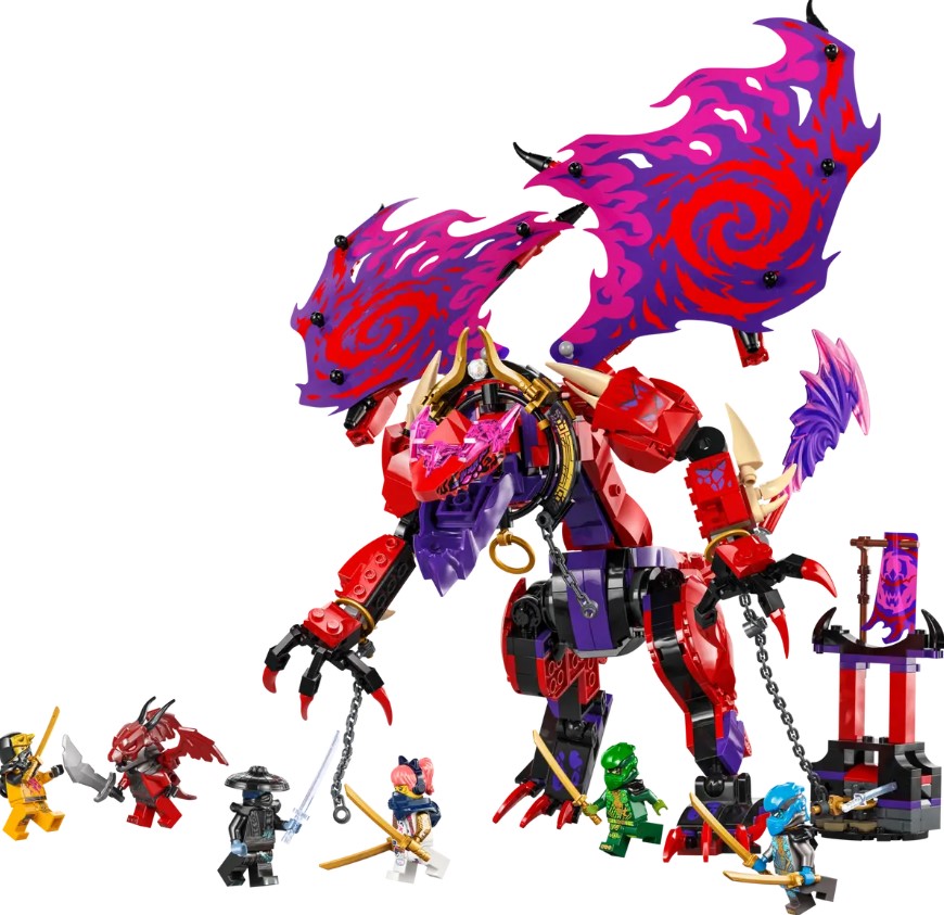 LEGO® NINJAGO® Thunderfang Dragon of Chaos – 71832 – LEGOLAND New