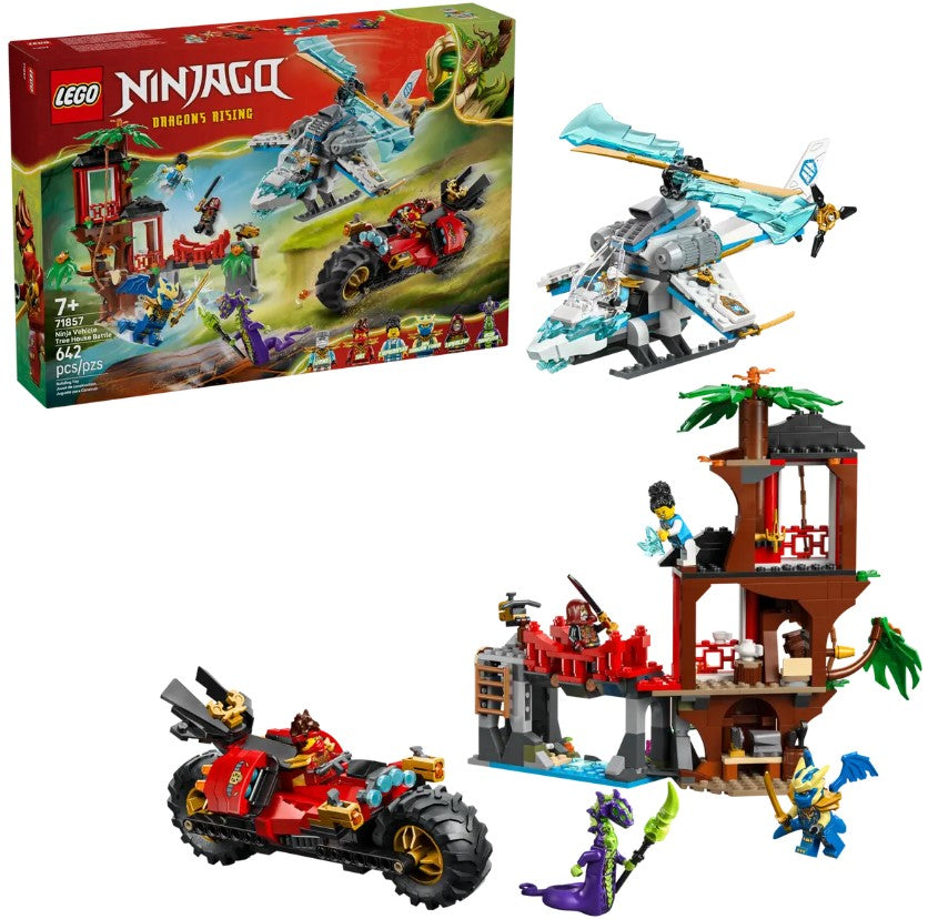 LEGO® NINJAGO® Ninja Vehicle Tree House Battle - 71857 – LEGOLAND