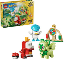 Load image into Gallery viewer, LEGO® LEGO® Pokémon™ SMART Play™: Sprigatito, Fuecoco and Quaxly Battle – 72158
