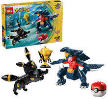 Load image into Gallery viewer, LEGO® Pokémon™ SMART Play™: Umbreon vs. Garchomp Championship Battle – 72165
