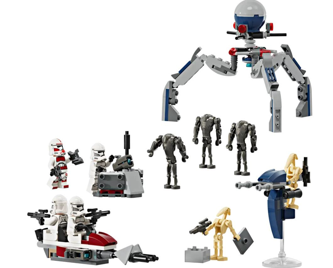 LEGO® Clone Trooper™ & Battle Droid™ Battle Pack – 75372