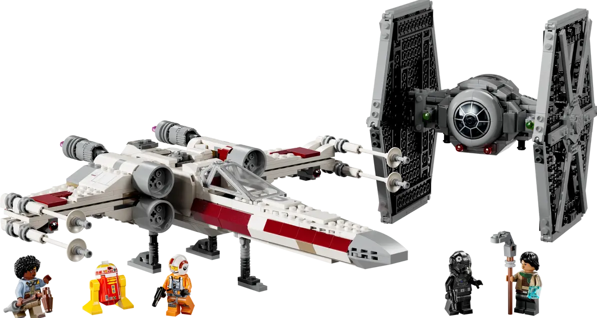 LEGO Star Wars TIE Fighter X Wing Mash up 75393