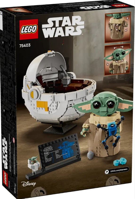 LEGO® Star Wars™ Grogu™ with Hover Pram – 75403 – LEGOLAND New