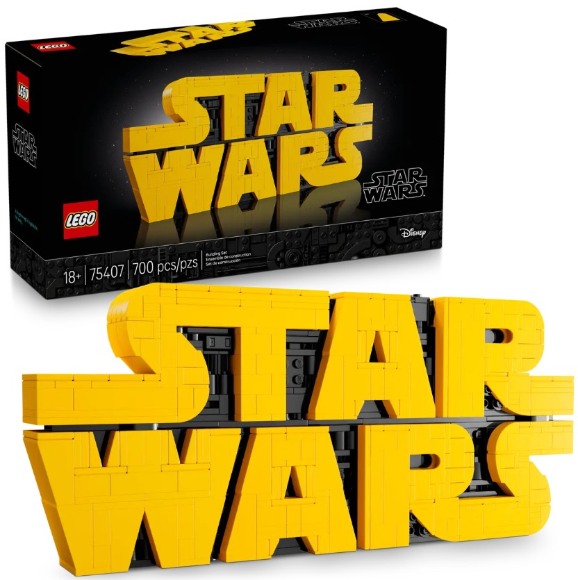 LEGO® Star Wars™ Brick-Built Star Wars™ Logo – 75407 – LEGOLAND