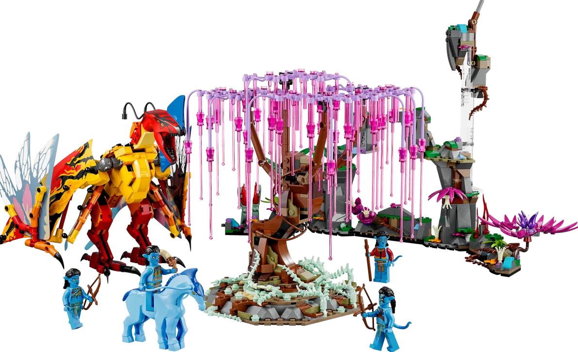 LEGO Avatar Toruk Makto & Tree of Souls 75574 Building Set - Movie Inspired  Toy Set with Jake Sully and Neytiri Minifigures, Direhorse Animal Figure