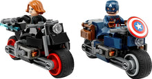Load image into Gallery viewer, LEGO® Black Widow &amp; Captain America Motorcycles - 76260
