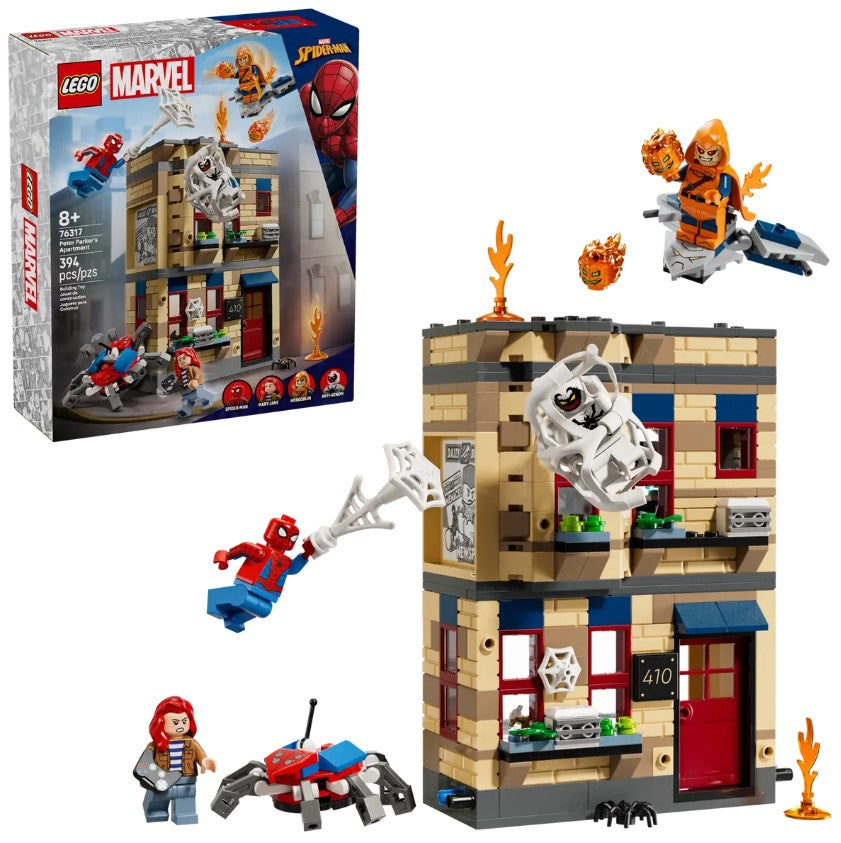 春ページ LEGO® Marvel Spider-Man Peter Parker's Apartment - 76317