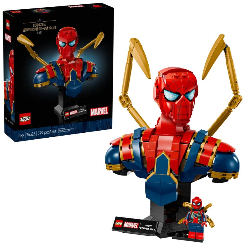LEGO® Marvel Iron Spider-Man Bust – 76326 – LEGOLAND New York Resort