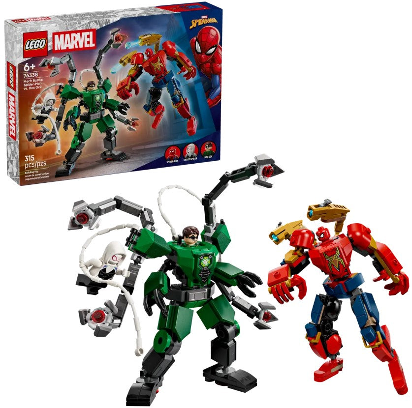 LEGO® Marvel Mech Battle: Spider-Man vs Doc Ock - 76338 – LEGOLAND