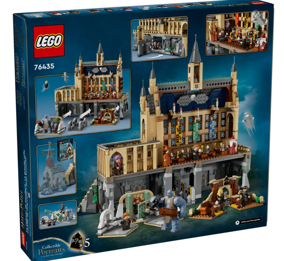 LEGO Harry Potter Hogwarts Castle The Great Hall 76435 LEGOLAND New York Resort
