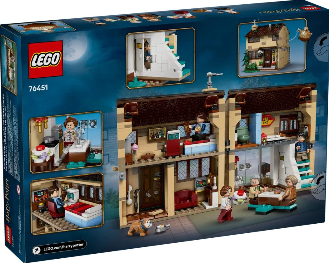 prestige4456 LEGO 76451 Harry Potter Privet Drive: Aunt Marge's Visit 639 pcs
