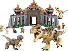 Load image into Gallery viewer, LEGO® Jurassic Park Visitor Center: T. rex &amp; Raptor Attack - 76961
