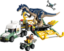 Load image into Gallery viewer, LEGO® Jurassic World Dinosaur Missions: Allosaurus Transport Truck - 76966
