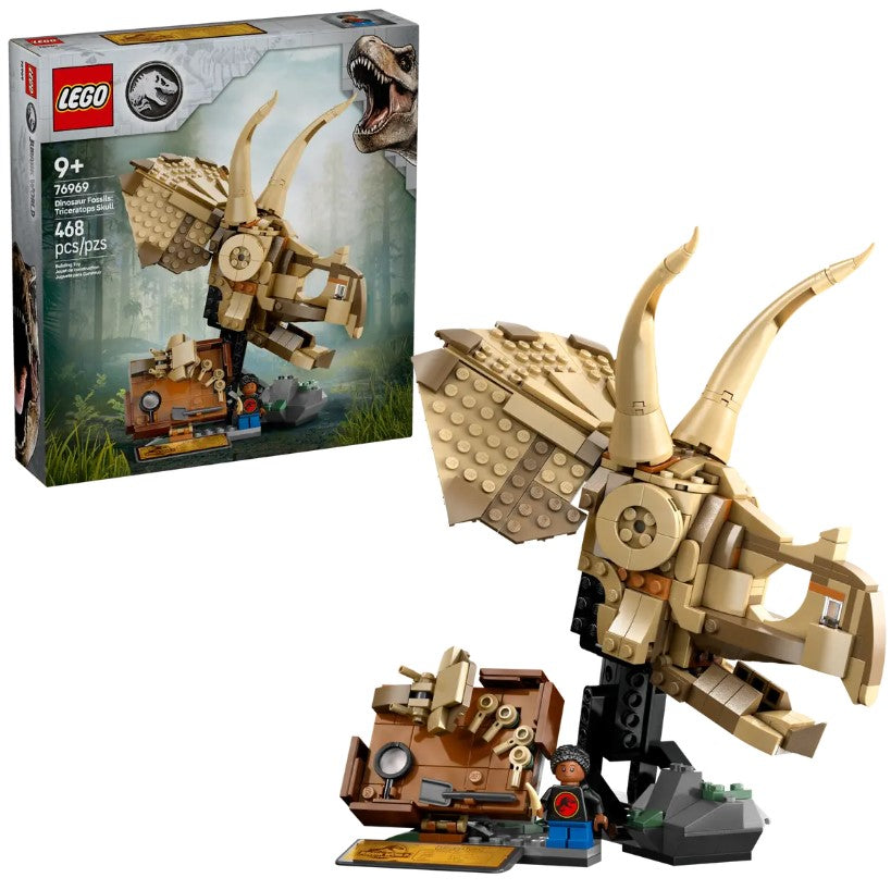 LEGO® Jurassic World Dinosaur Fossils: Triceratops Skull – 76969