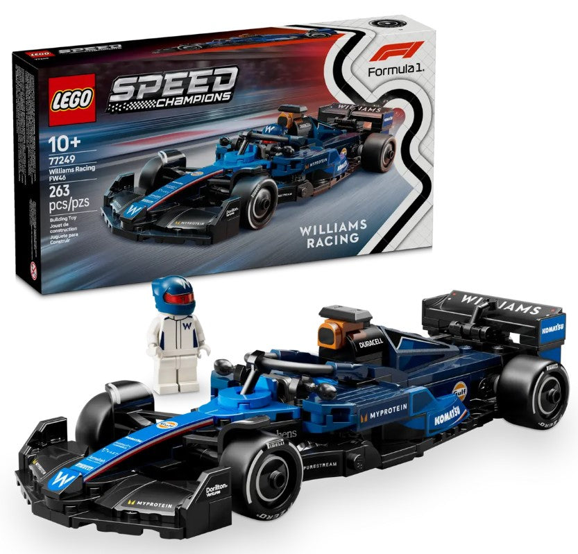 LEGO® Speed Champions Williams Racing FW46 F1® Race Car – 77249