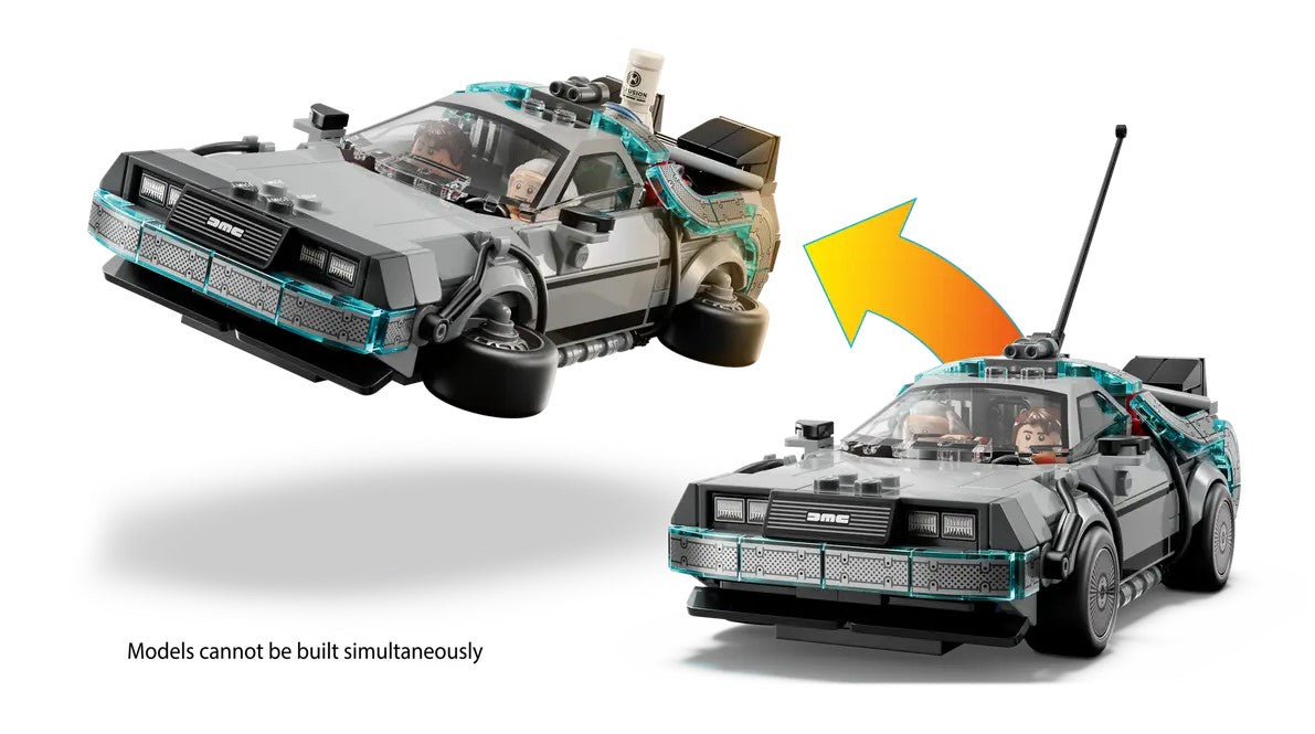LEGO® Speed Champions Time Machine from Back to the Future – 77256