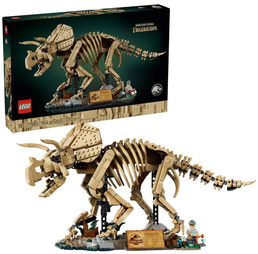 ✩⃛ブータン王国✩⃛ LEGO® Jurassic World™ Dinosaur Fossils: Triceratops - 77985