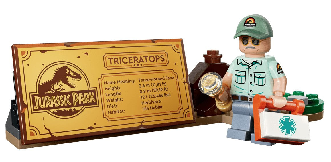LEGO® Jurassic World™ Dinosaur Fossils: Triceratops - 77985