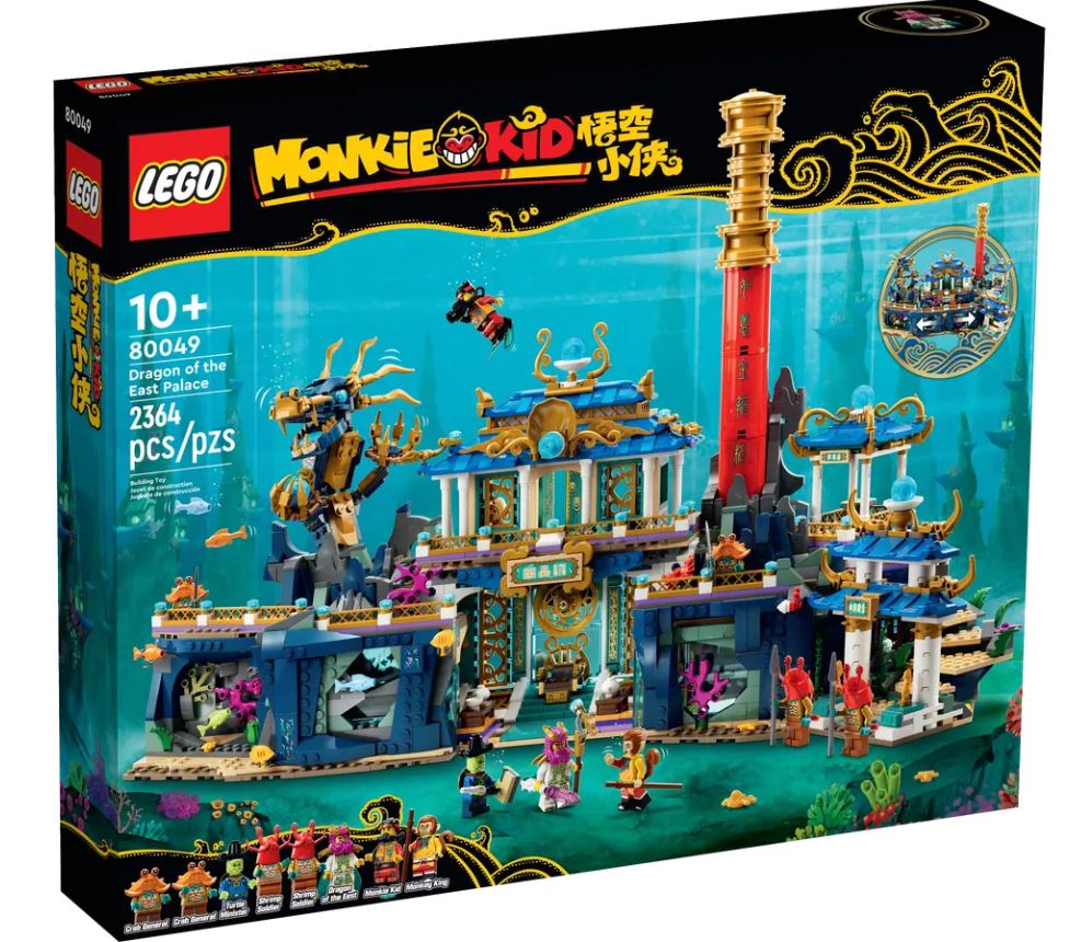 LEGO Monkie Kid Dragon of the East Palace 80049