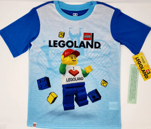 Load image into Gallery viewer, LEGO® I Heart LEGOLAND Pajamas Blue 2-pcs
