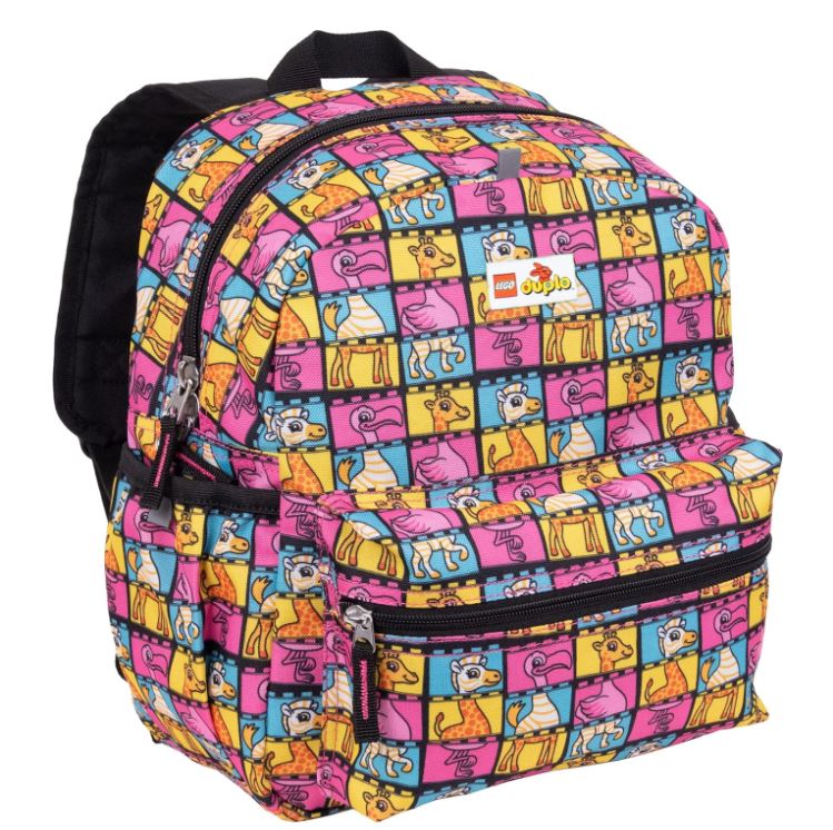 LEGO® DUPLO® Block 12” Backpack – Bubble Gum