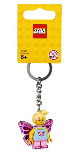 LEGO® Butterfly Girl Key Chain – 853795