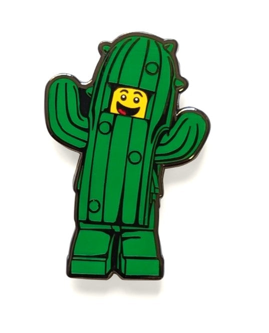 LEGO® Minifigures™ Enamel Cactus Boy Snap Button