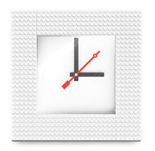 Load image into Gallery viewer, LEGO® Wall Clock MOC(My Own Creation) – White - 5010226
