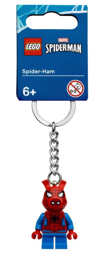 LEGO® Marvel Spider-Ham Key Chain – 854077 – LEGOLAND New York Resort