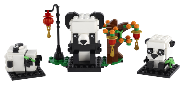 LEGO® BrickHeadz™ Chinese New Year Pandas - 40466