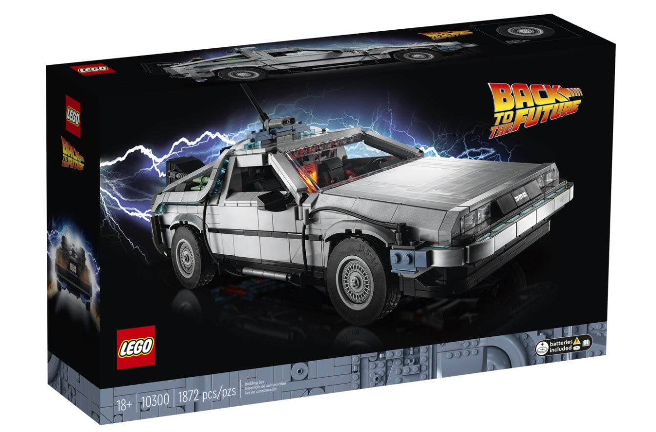 LEGO® Icons Back to the Future Time Machine – 10300