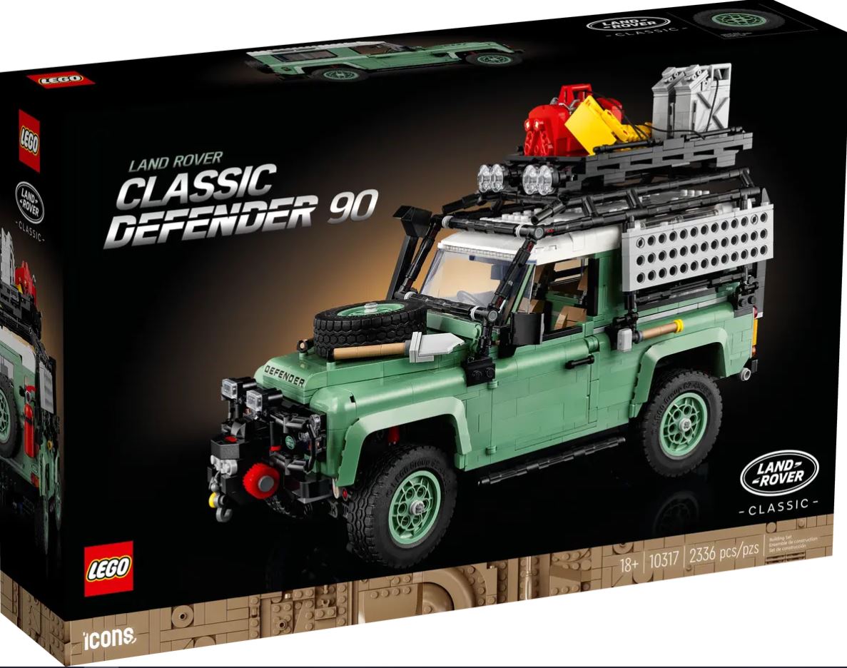 LEGO® Icons Land Rover Classic Defender 90 - 10317 – LEGOLAND New 
