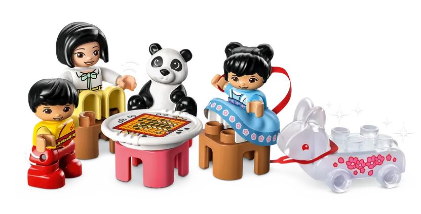 DUPLO Town Learn About Chinese Culture 10411 Building Toy shops Set