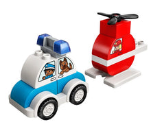 Load image into Gallery viewer, LEGO® DUPLO® My First Fire Helicopter and Police Car - 10957
