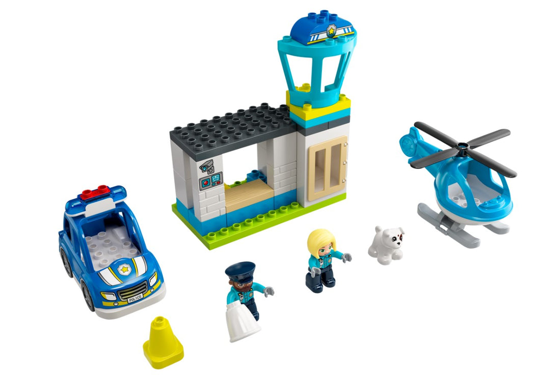 LEGO® DUPLO® Rescue Police Station & Helicopter - 10959